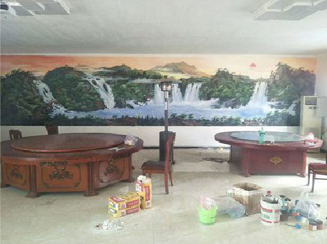 安溪墙绘-写实风景