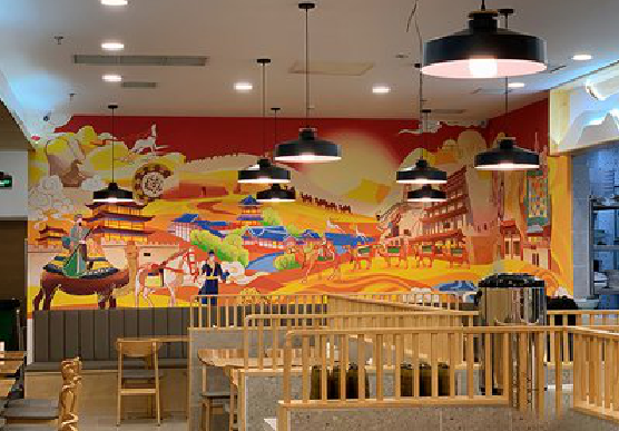 安溪商业空间彩绘介绍。