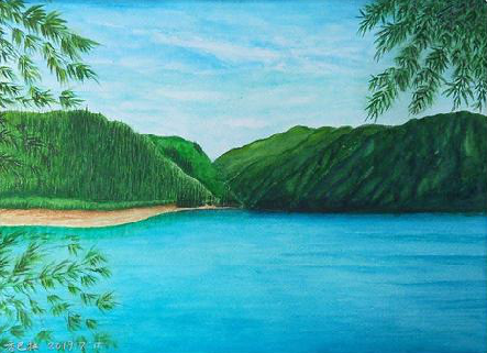 安溪在墙绘中，如何绘画绿水青山？