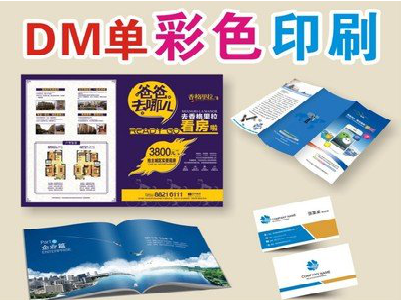 安溪单页印刷，色彩搭配简单。